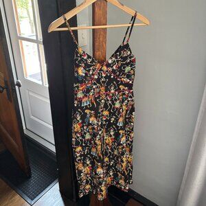 Partying skeletons /Day of the Dead dress by Paper Doll Productions XXS